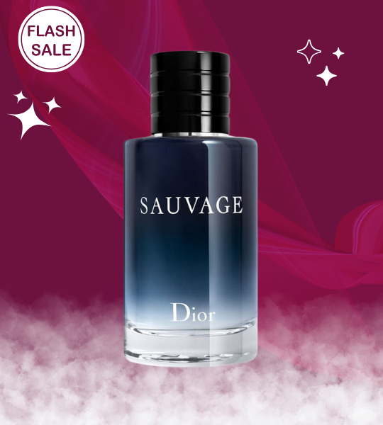 Christian Dior Sauvage Eau De Toilette Spray for Men, 3.4 Fluid Ounce